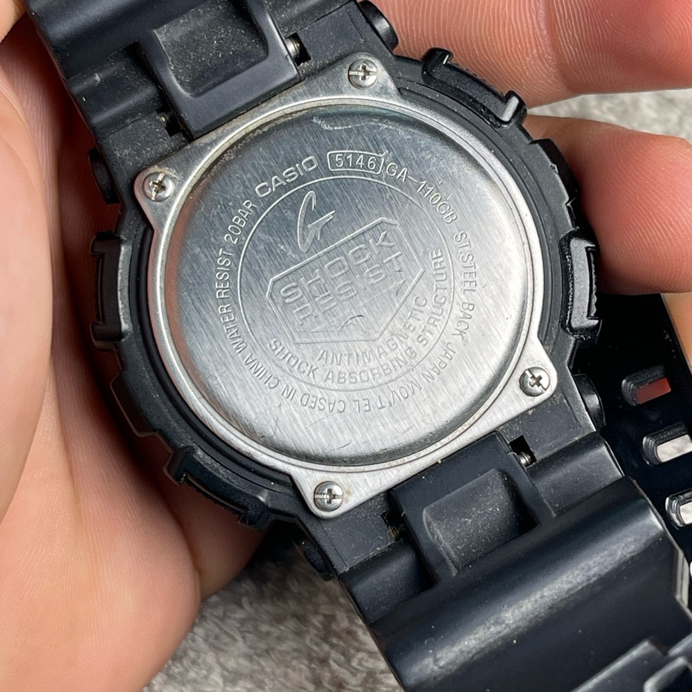G-SHOCK GA 110GB-1A ST. STEEL WATCH - Picture 4 of 6